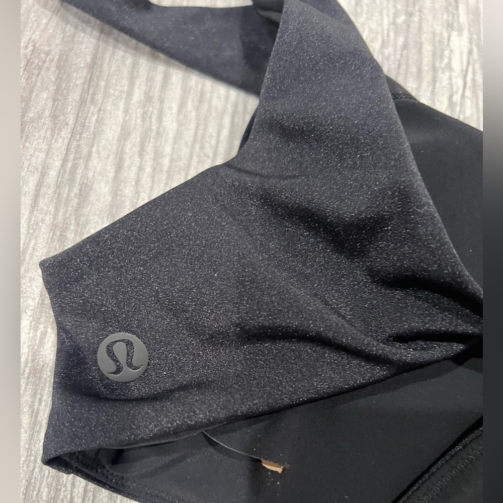 Lululemon black all that glimmers one piece swimsuit - Picture 7 of 9